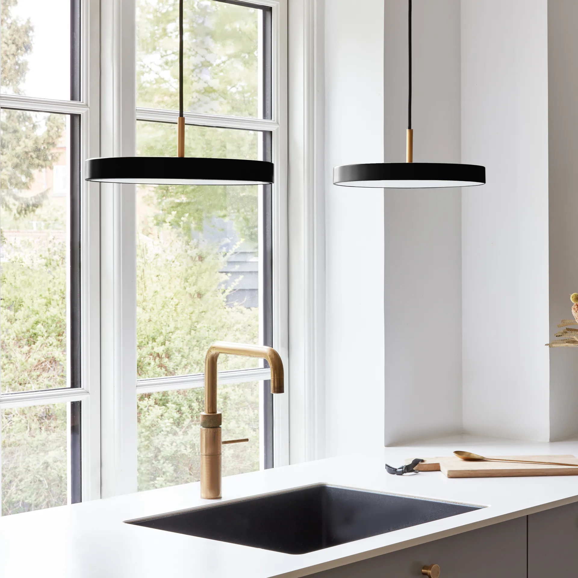 Asteria Mini kattolamppu, Black Umage