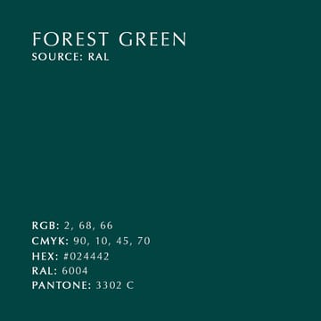 Asteria Mini kattolamppu - Forest green - Umage