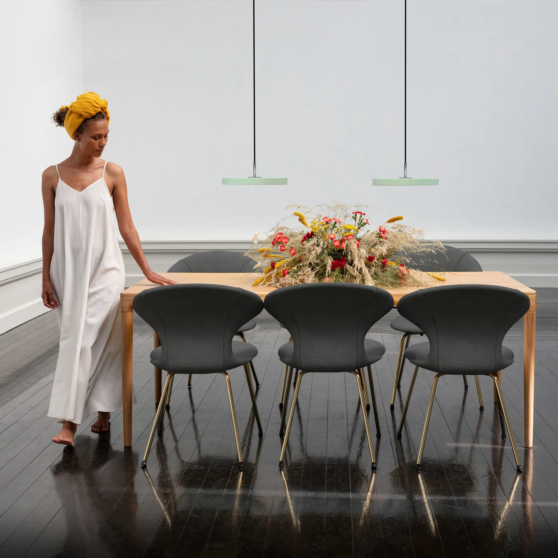 Asteria Mini kattolamppu, Nuance olive Umage