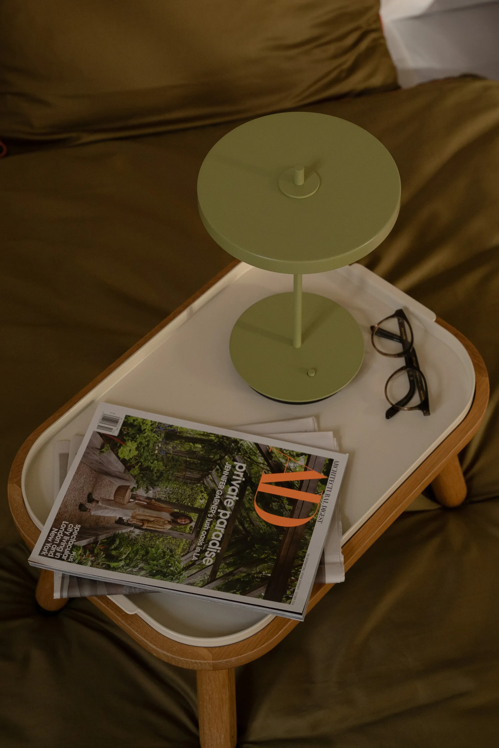 Asteria Move kannettava pöytävalaisin, Monochrome-lehti Umage