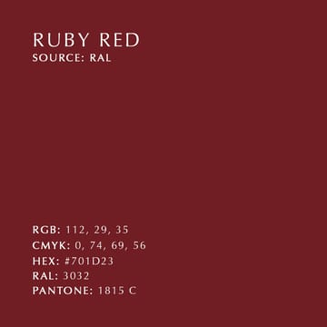 Asteria pöytälamppu - Ruby red - Umage