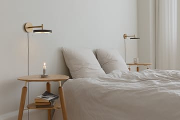 Asteria Wall lyhyt seinävalaisin - Musta - Umage