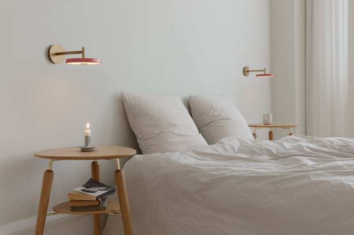 Asteria Wall lyhyt seinävalaisin, Nuance rose Umage