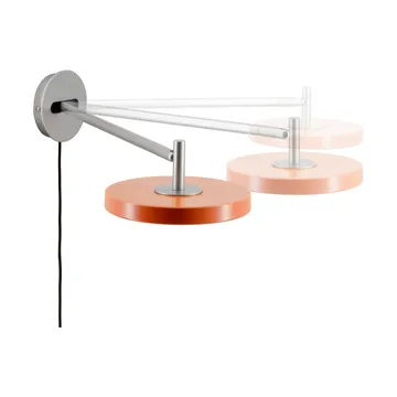Asteria Wall seinälamppu - Long, Nuance orange-chrome - Umage