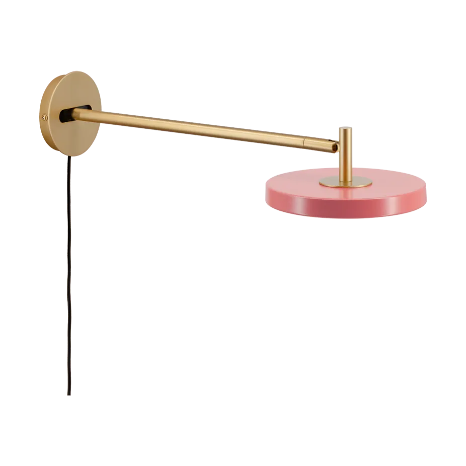 Asteria Wall seinälamppu, Long, Nuance rose-brass Umage