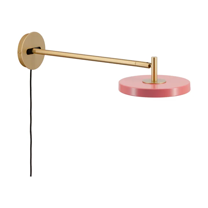 Asteria Wall seinälamppu - Long, Nuance rose-brass - Umage