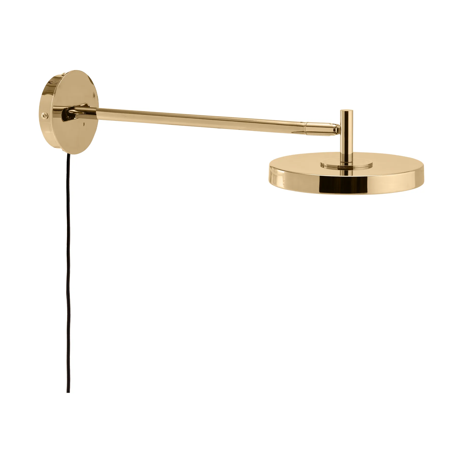 Asteria Wall seinälamppu, Long, Polished brass Umage