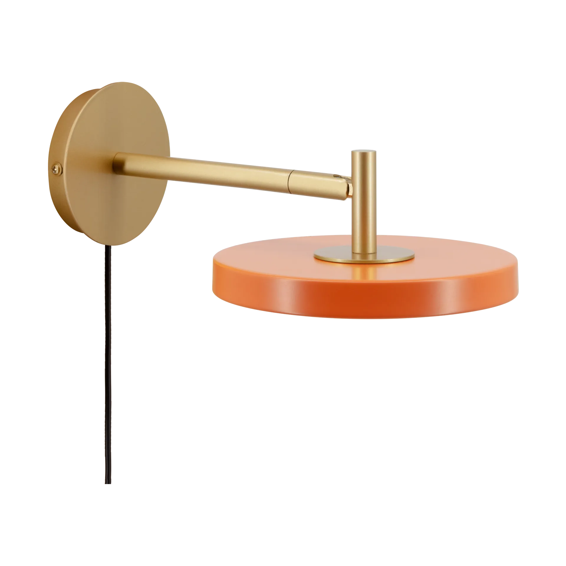 Umage Asteria Wall seinälamppu Short, Nuance orange-brass