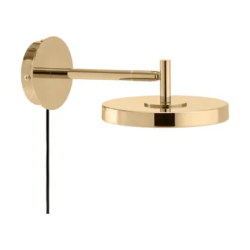 Asteria Wall seinälamppu - Short, Polished brass - Umage