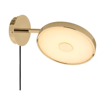 Asteria Wall seinälamppu - Short, Polished brass - Umage