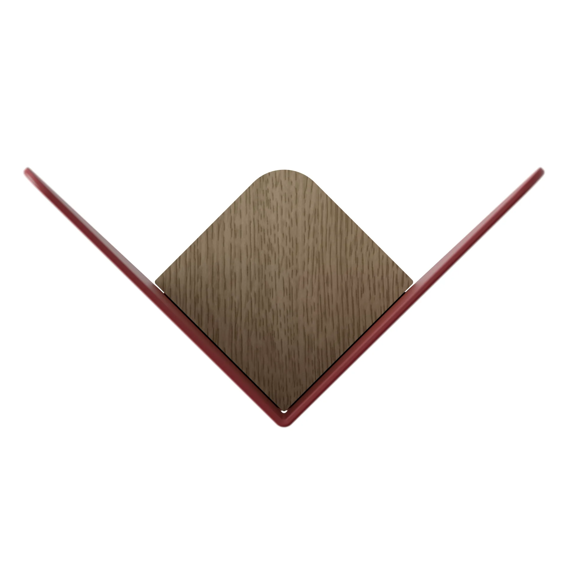 Butterflies -koukku keskikokoinen, Rubiininpunainen Umage