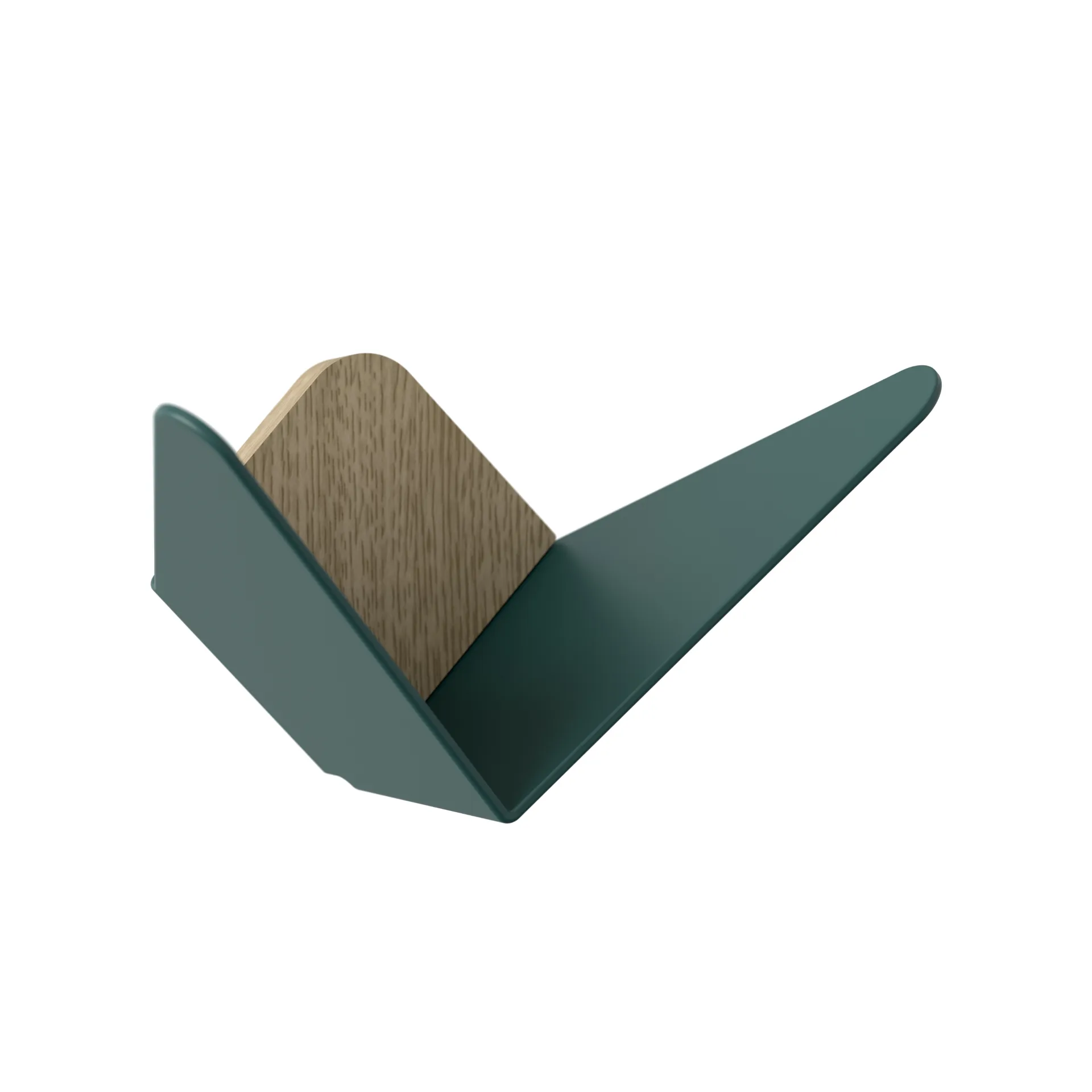 Butterflies -koukku mini, Metsänvihreä Umage