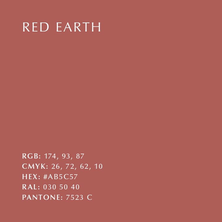 Clava Dine kattolamppu Ø 43 cm, Red earth Umage