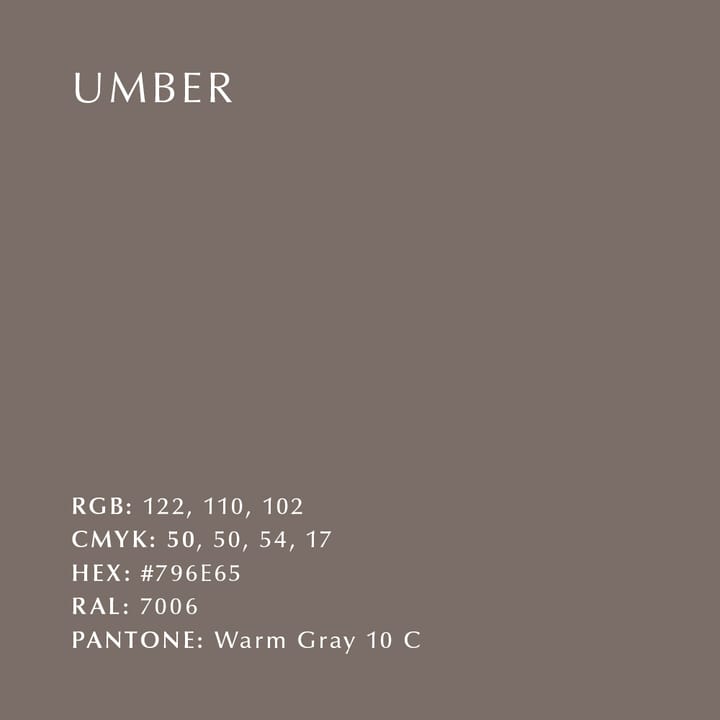 Clava Dine kattolamppu Ø 43 cm, Umber Umage