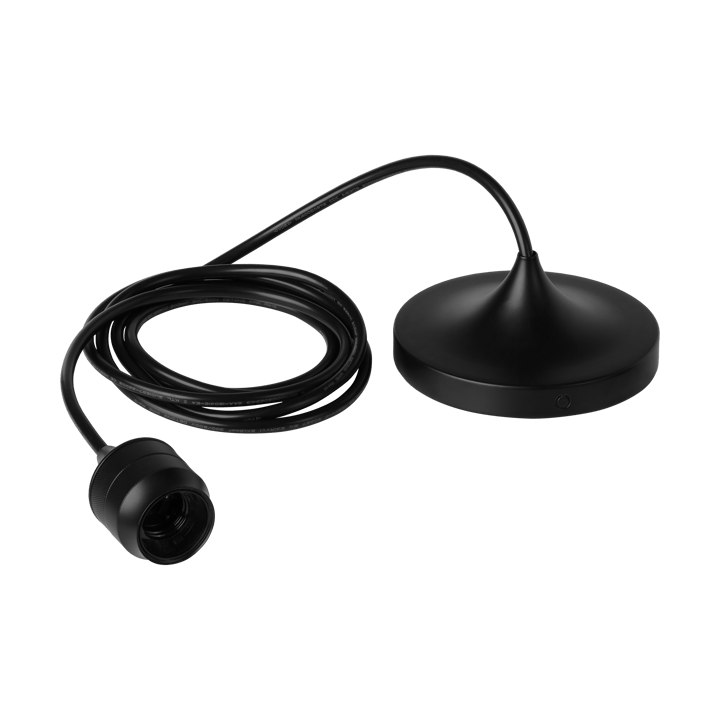 Cord Set Pro lamppukiinnike - Musta - Umage