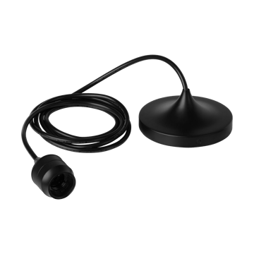 Cord Set Pro lamppukiinnike - Musta - Umage
