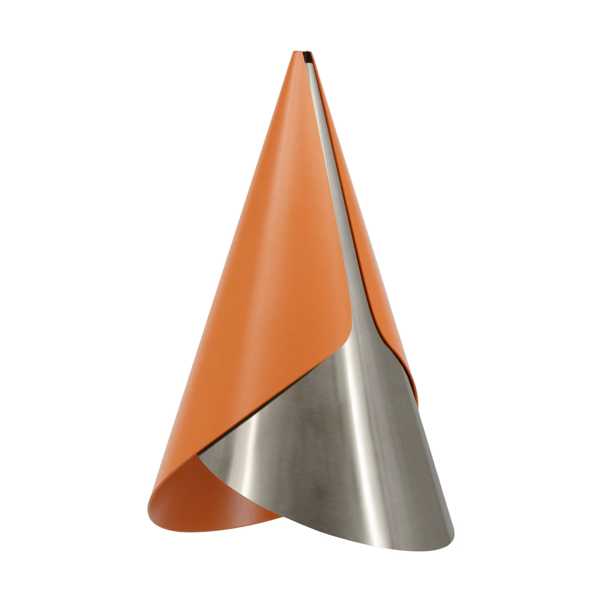 Cornet lampunvarjostin, Nuance orange-steel Umage