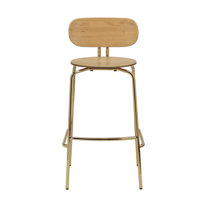 Curious baarijakkara 75 cm - Oak-brass - Umage