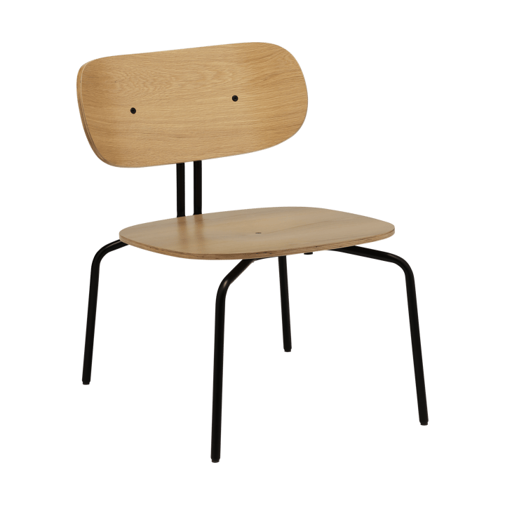 Curious lounge-nojatuoli - Oak-black - Umage