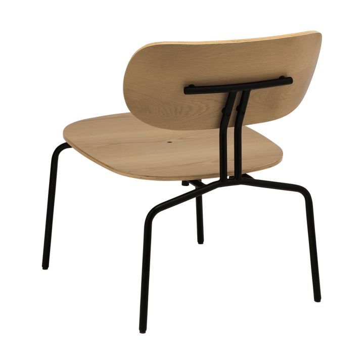 Curious lounge-nojatuoli, Oak-black Umage