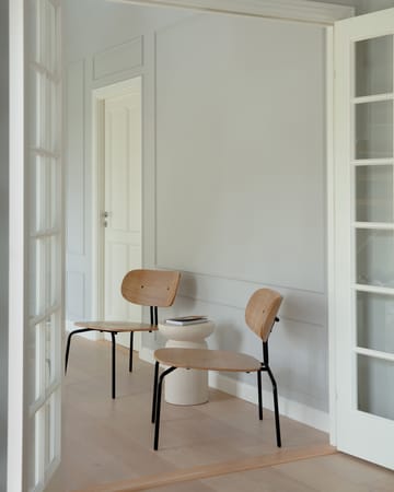Curious lounge-nojatuoli - Oak-black - Umage