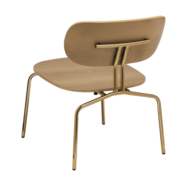 Curious lounge-nojatuoli, Oak-brass Umage