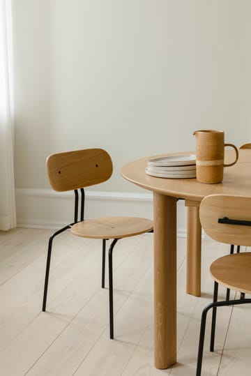 Curious tuoli - Oak-black legs - Umage
