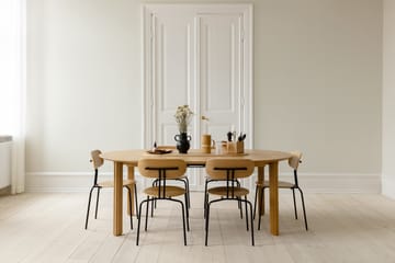 Curious tuoli - Oak-black legs - Umage