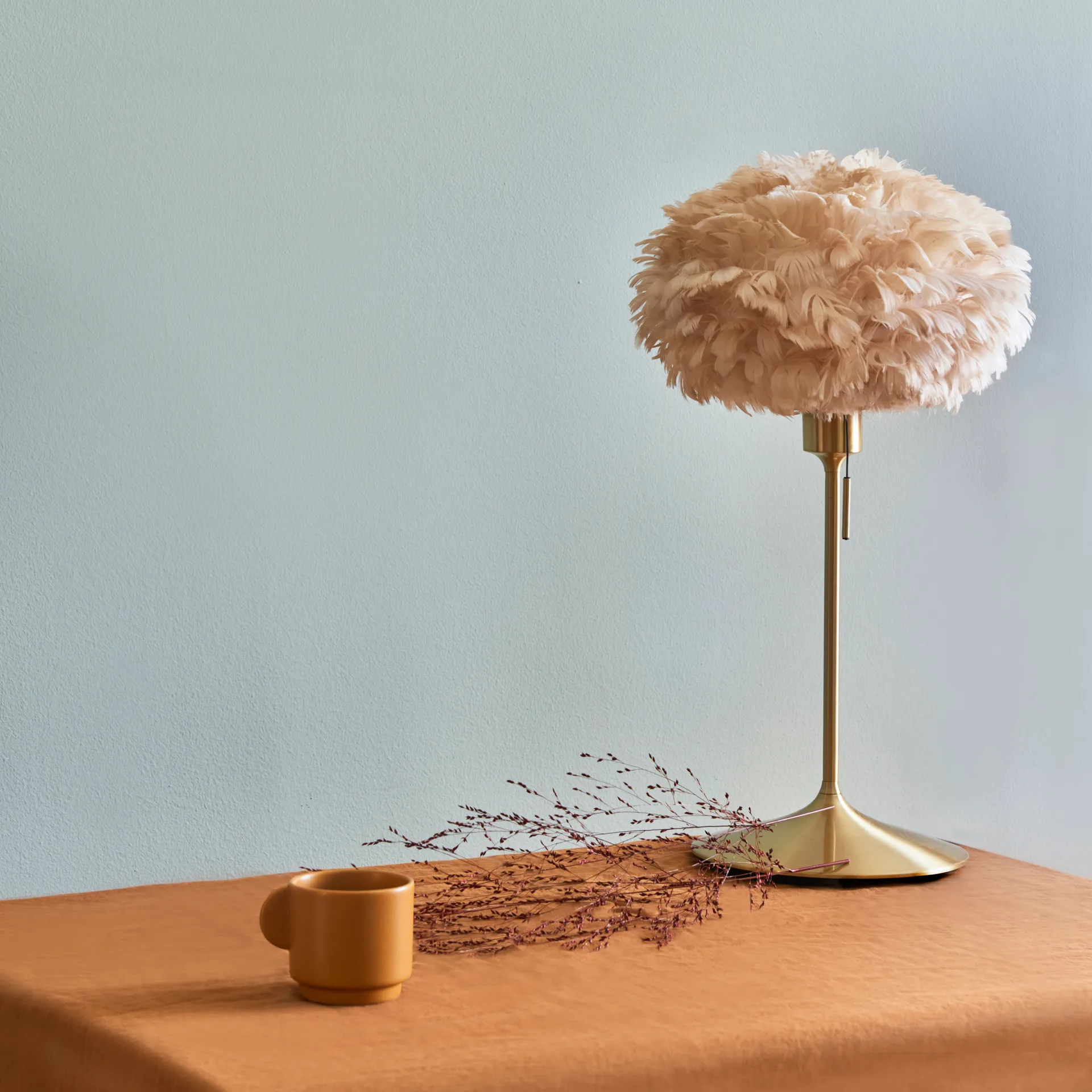 Eos valaisin vaaleanruskea, mini 35 cm Umage