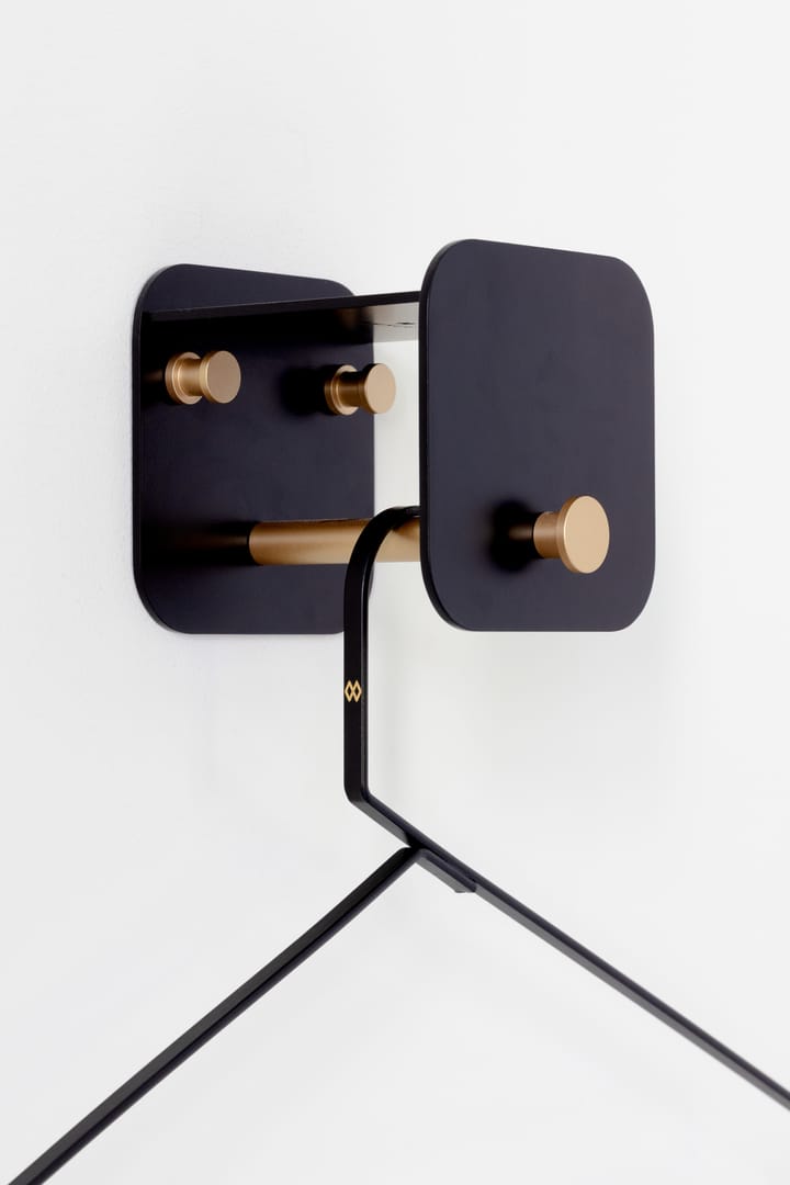 Hang in There seinäkoukku, Black-brass Umage