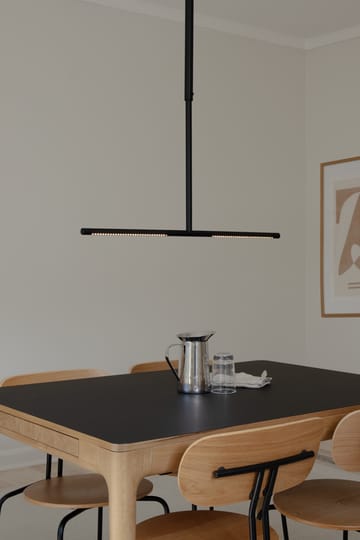 Heart'n'Soul ruokapöytä 90x120 cm - Oak-obsidian black - Umage