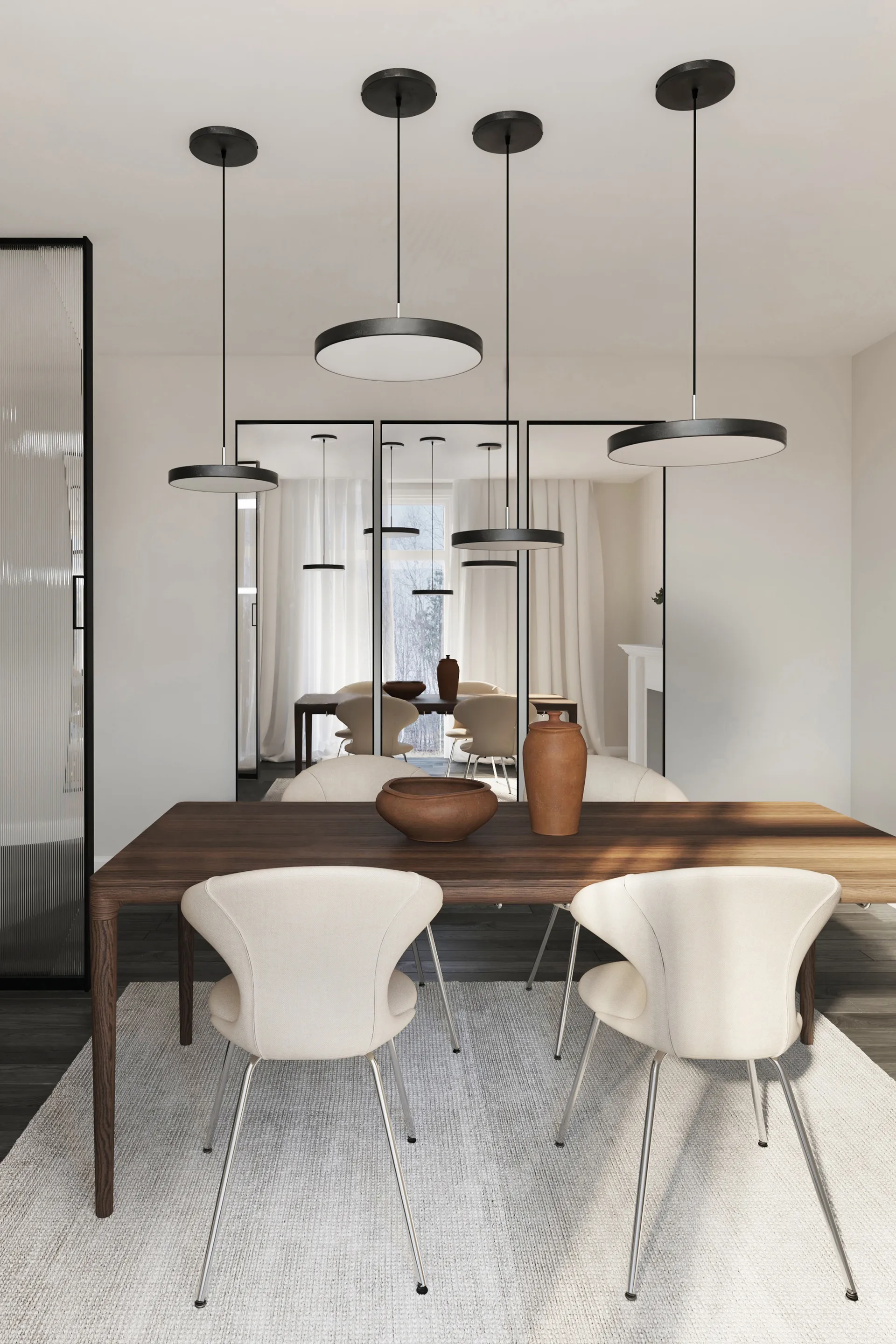 Heart'n'Soul ruokapöytä 90x200 cm, Dark oak Umage