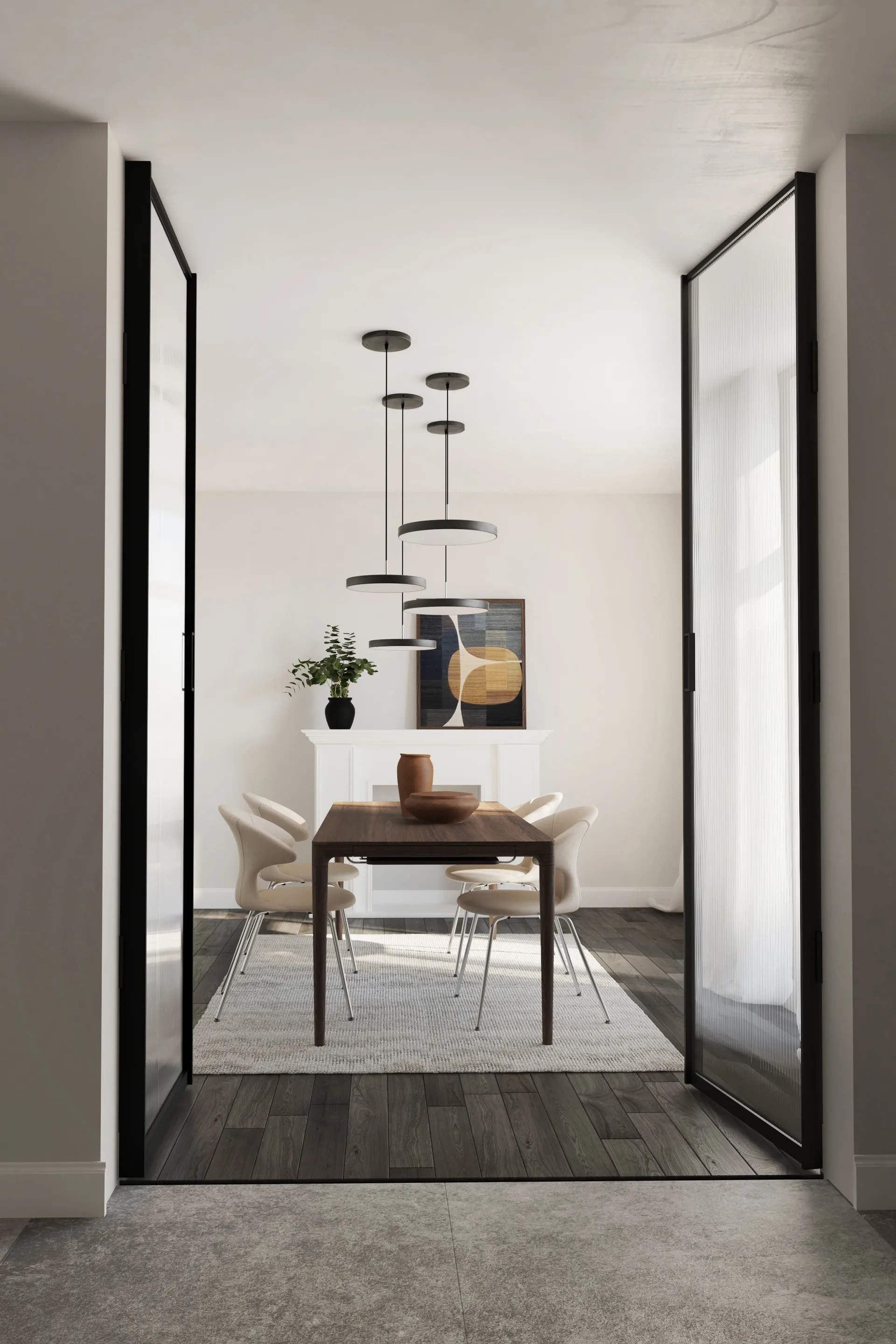 Heart'n'Soul ruokapöytä 90x200 cm, Dark oak Umage