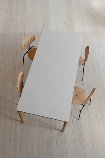 Heart'n'Soul ruokapöytä 90x200 cm - Oak-cloud grey - Umage