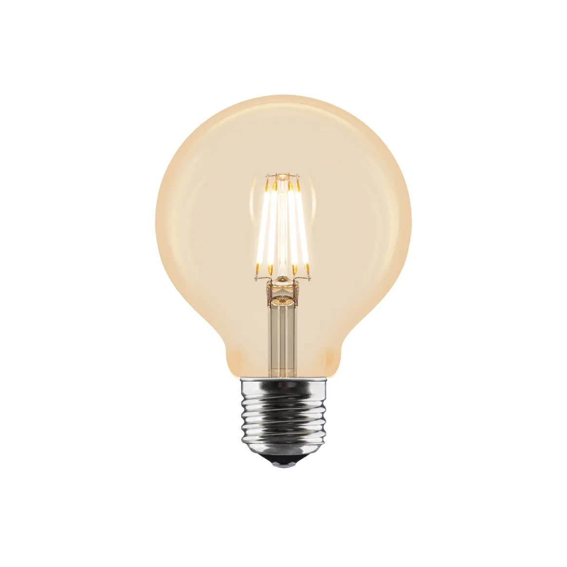 Idea LED E27 2W 80 mm, Amber Umage