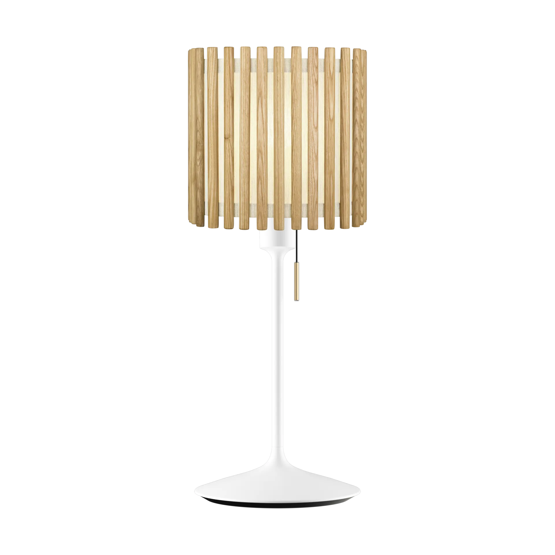 Komorebi pöytälamppu medium, Square oak-Valkoinen Umage