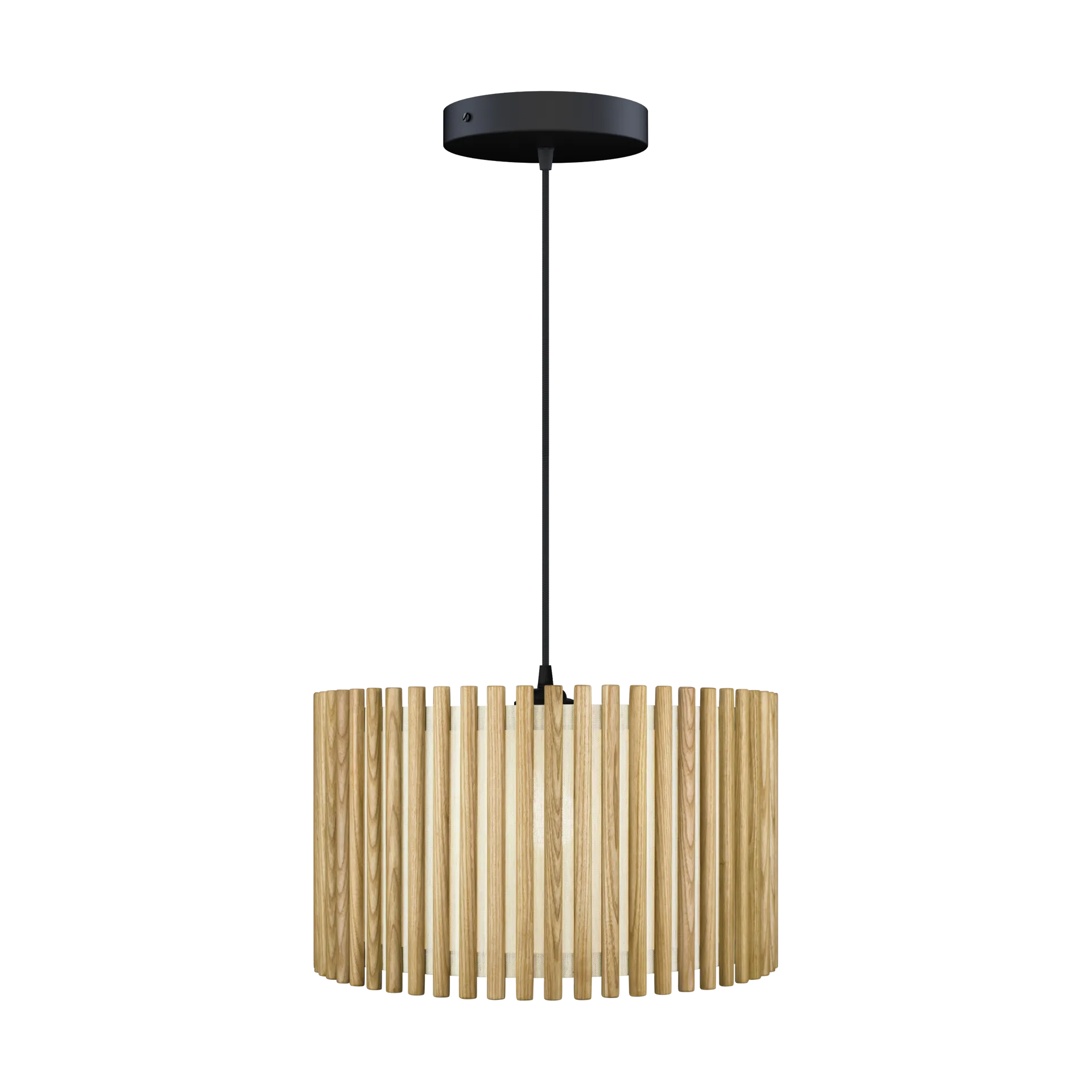 Komorebi riippuvalaisin large, Circle oak-musta Umage