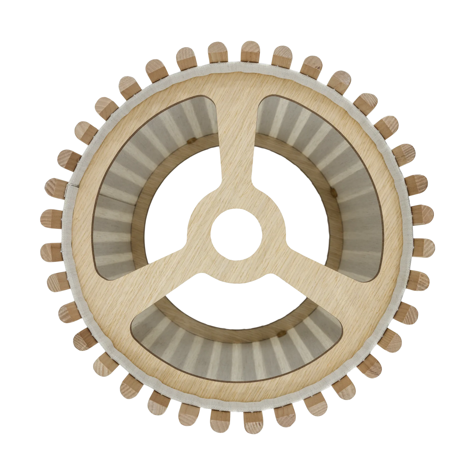 Komorebi riippuvalaisin large, Circle oak-musta Umage