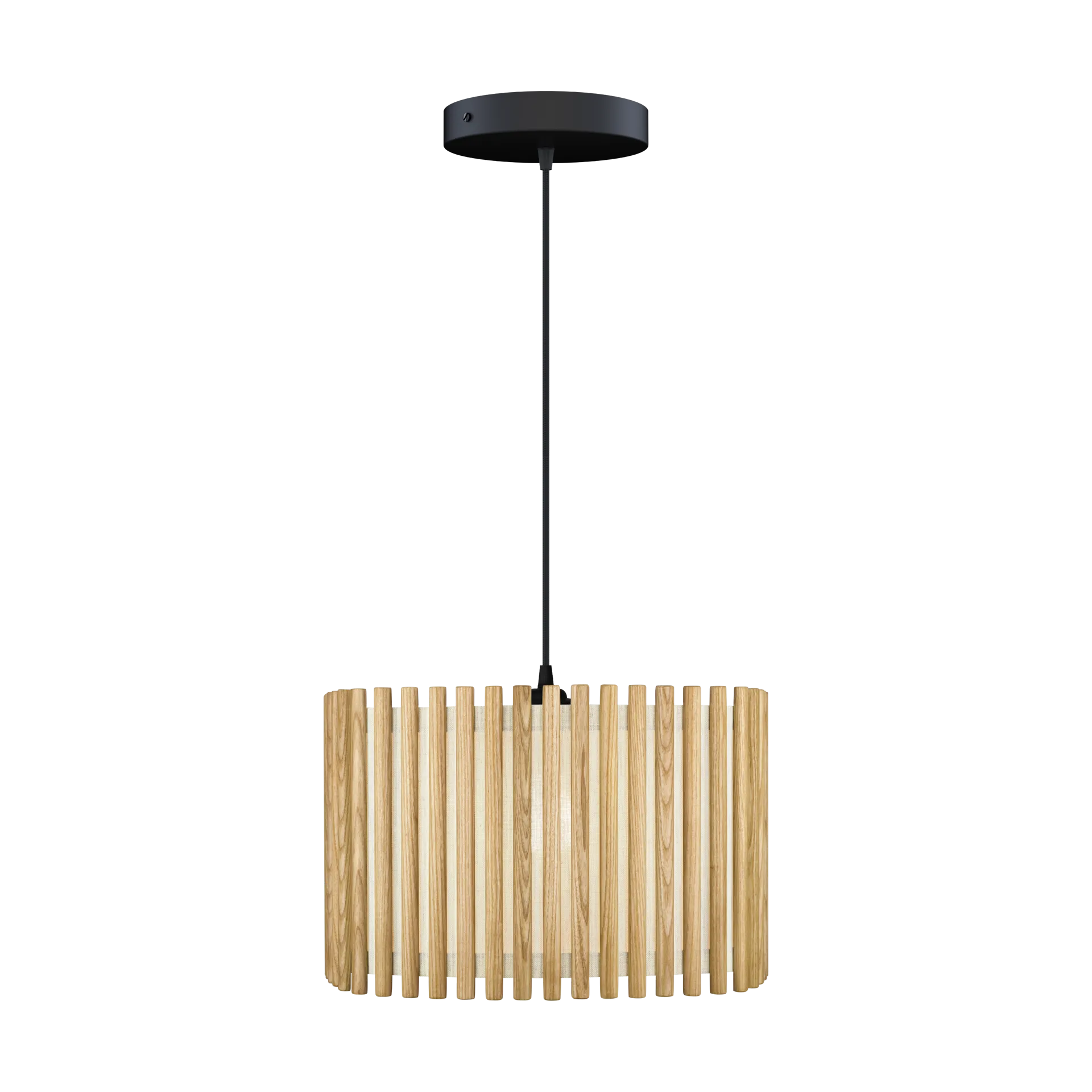 Komorebi riippuvalaisin large, Square oak-musta Umage
