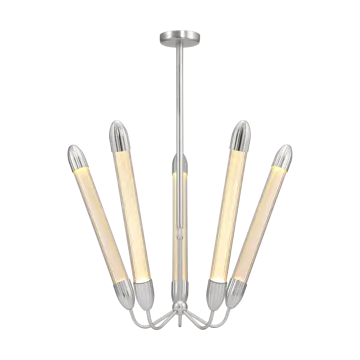 Lemon Squeeze Penta pitkä kattovalaisin - Kiillotettu teräs - Umage