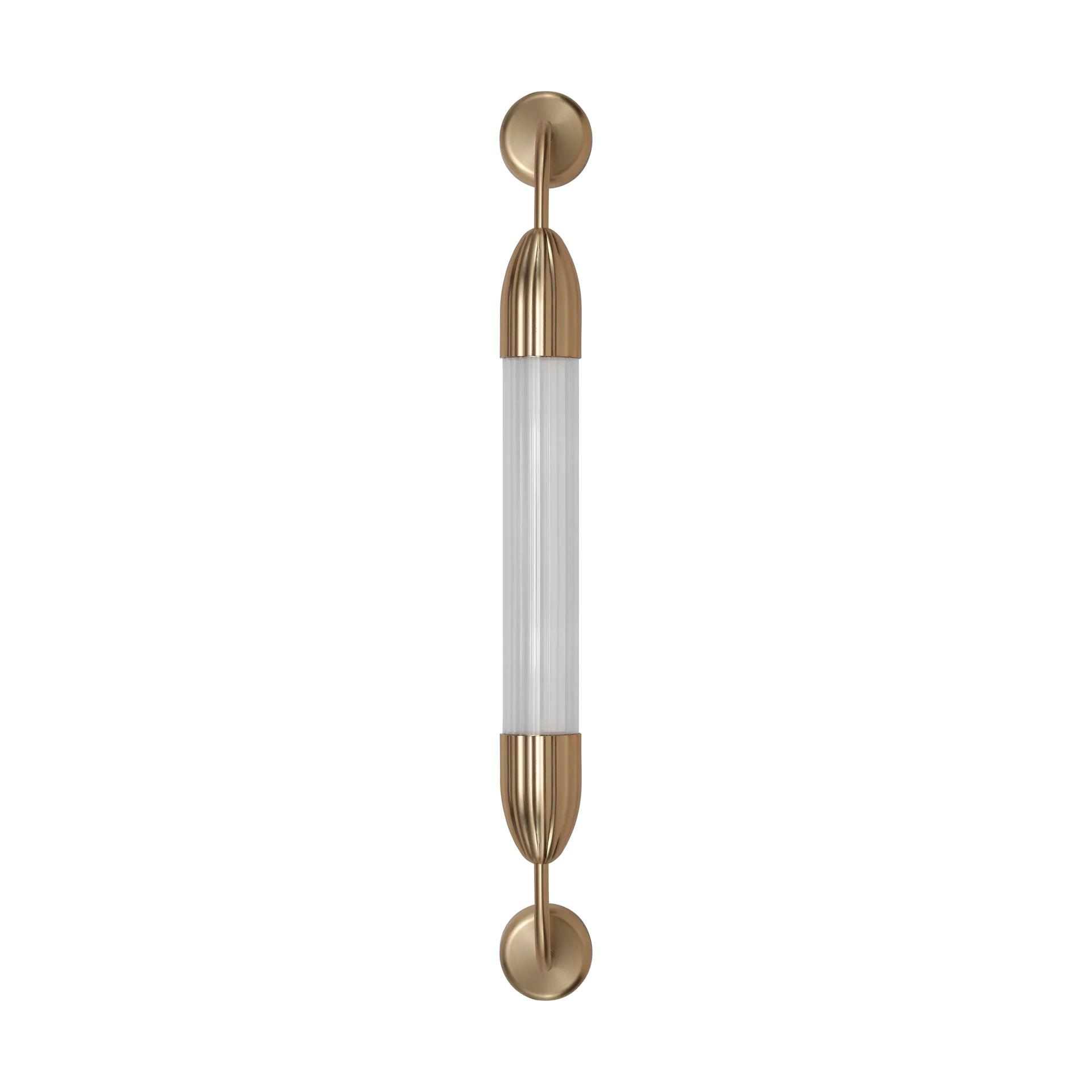 Lemon Squeeze Wall lyhyt seinävalaisin, Single plated brass Umage