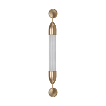 Lemon Squeeze Wall lyhyt seinävalaisin - Single plated brass - Umage