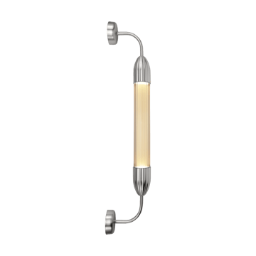 Lemon Squeeze Wall lyhyt seinävalaisin - Single polished steel - Umage