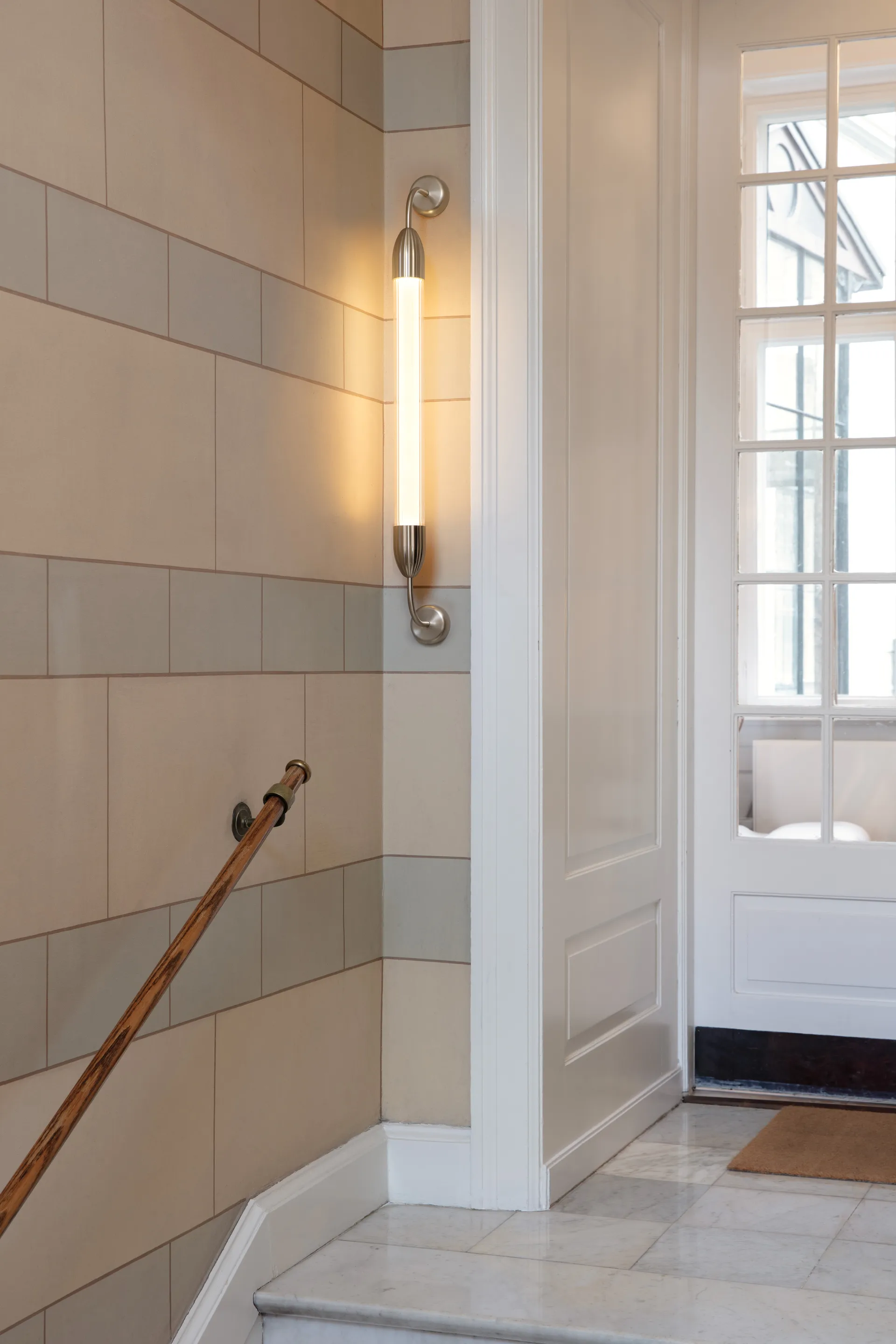 Lemon Squeeze Wall pitkä seinävalaisin, Single plated brass Umage