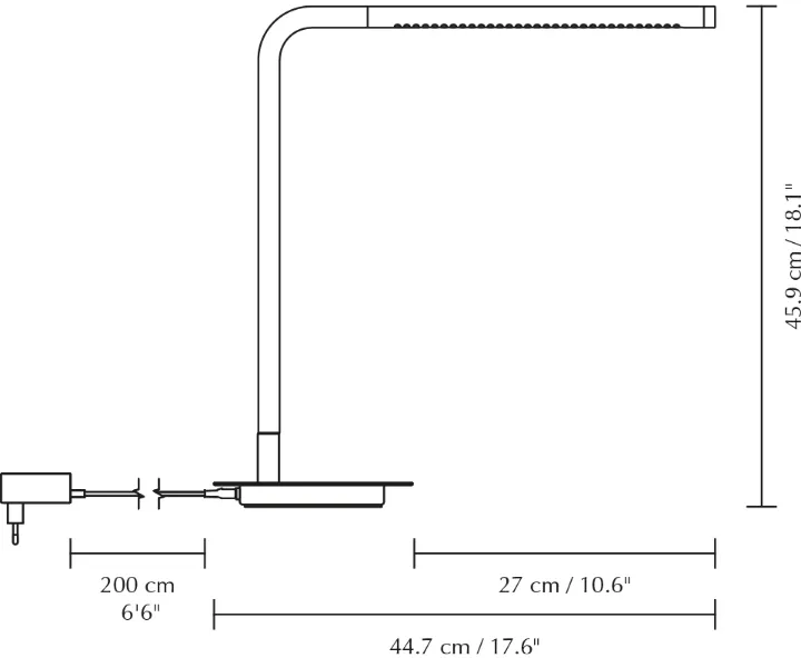 Omni Table pöytävalaisin, Messinki Umage