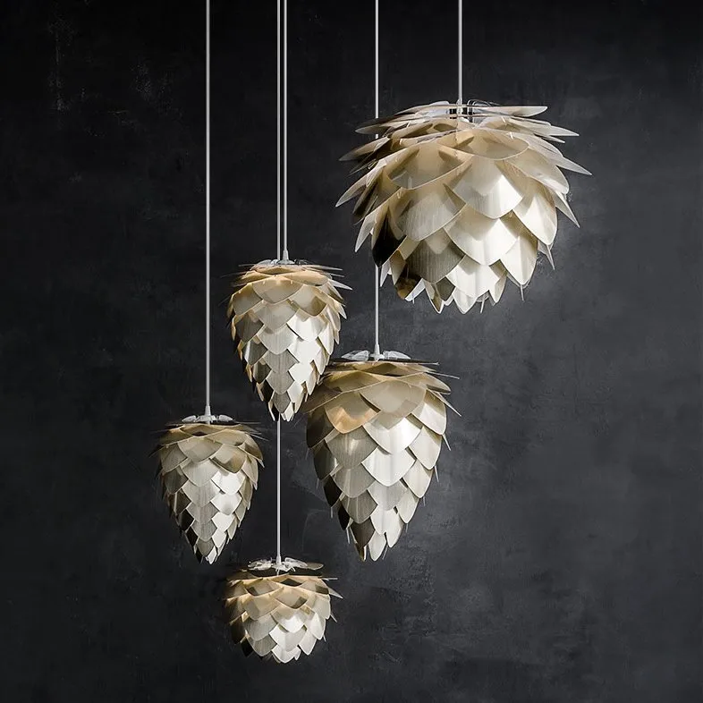 Silvia valaisin harjattu messinki, Ø 34 cm Umage