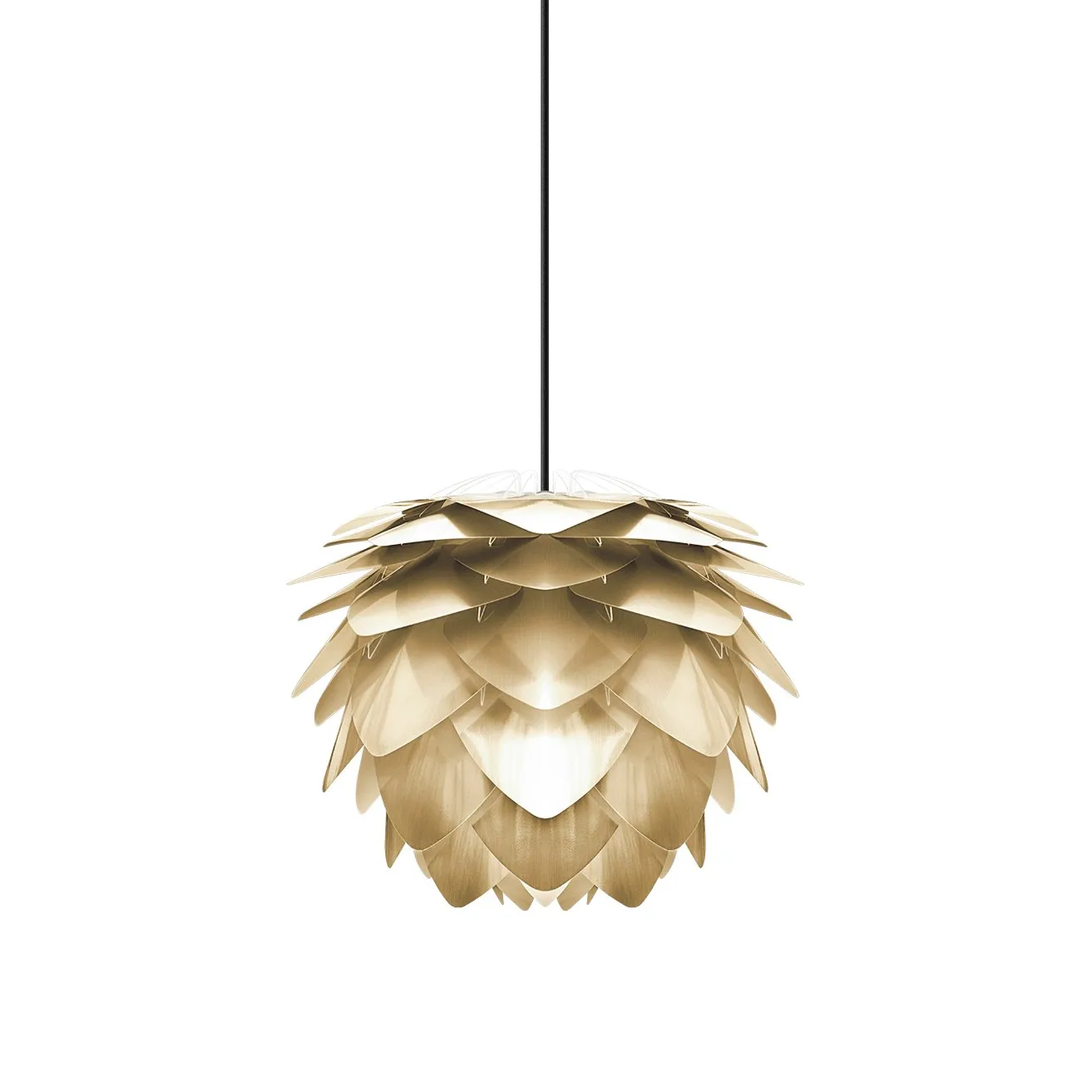 Silvia valaisin harjattu messinki, Ø 45 cm Umage