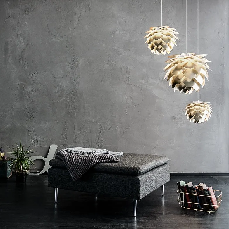 Silvia valaisin harjattu messinki, Ø 45 cm Umage