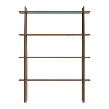 Stories hylly 4 hyllytasoa - Dark oak - Umage