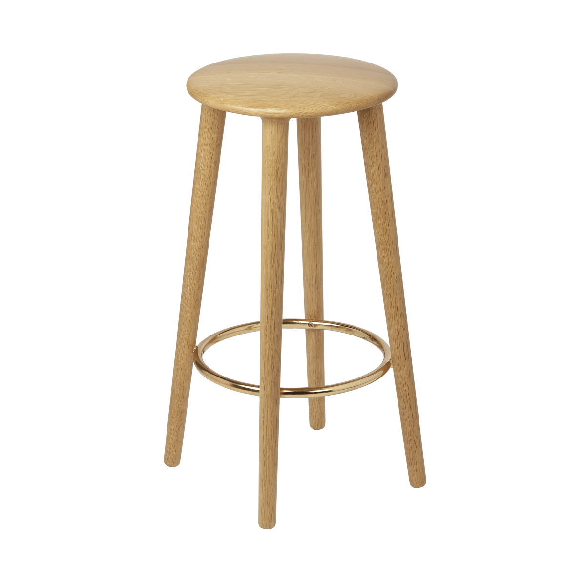 Umage The Socialite Counter baarituoli 67,5 cm Oak | Skandinaavinen Sisustus | Baarijakkarat | Ruskea